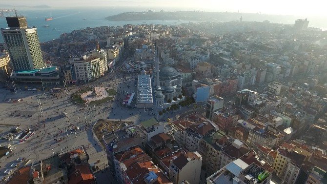 Taksim Meydanına Yapılacak Caminin Fotoğrafları Ortaya Çıktı