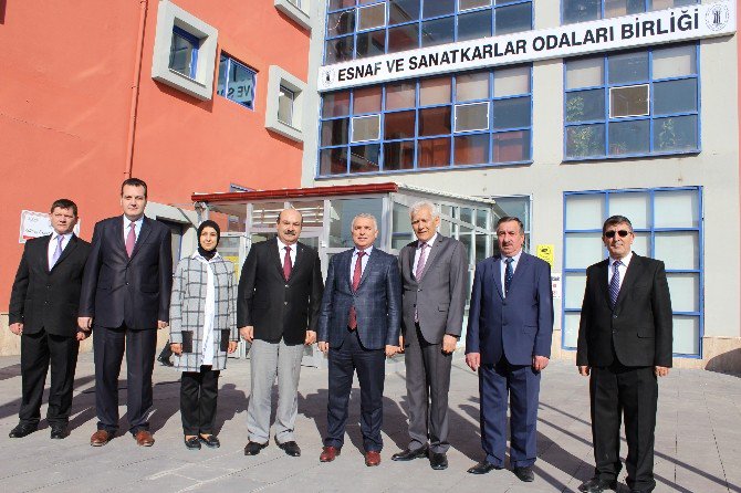 Vali Yıldırım, Başkan Konak’ı Ziyaret Etti