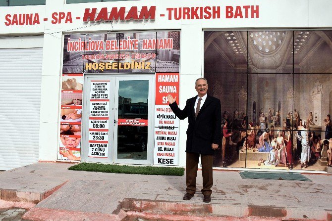 İncirliova’da Yılların Sorunu Hamam Artık Tamam