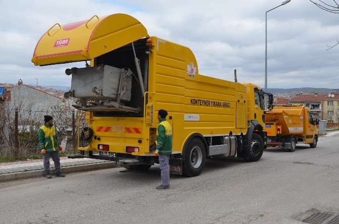 Bozüyük Belediyesi Temizlik İşleri Müdürlüğü Ekiplerinin Faaliyetleri