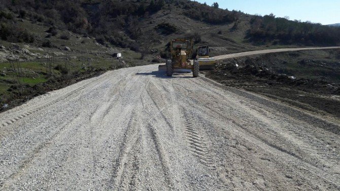 Asfalt Öncesi Temel Çalışması Başladı