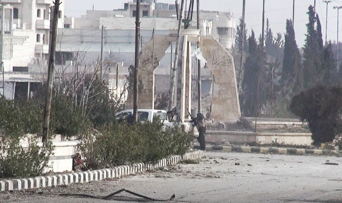 Özgür Suriye Ordusu El Bab’ın Batı Kesiminde Birkaç Mahalle Ve Bir Tepeyi Ele Geçirdi