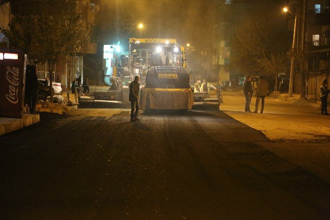 Silopi’de Asfaltlama Çalışması