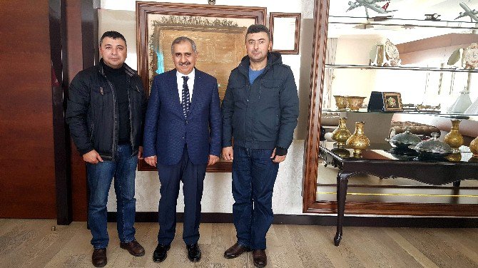 El Bab Gazisi Aydınlı Askerden Vali Koçak’a Ziyaret