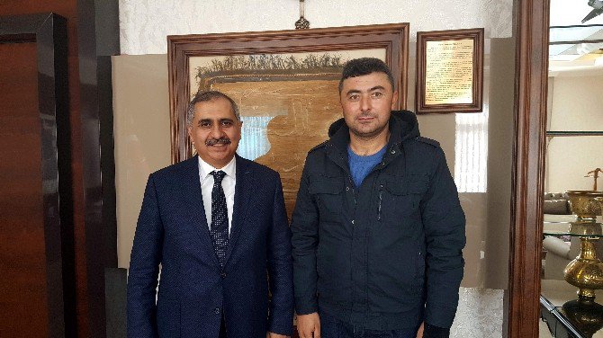 El Bab Gazisi Aydınlı Askerden Vali Koçak’a Ziyaret