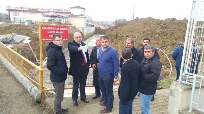 Tekirdağ’da Dere Islahı Çalışması