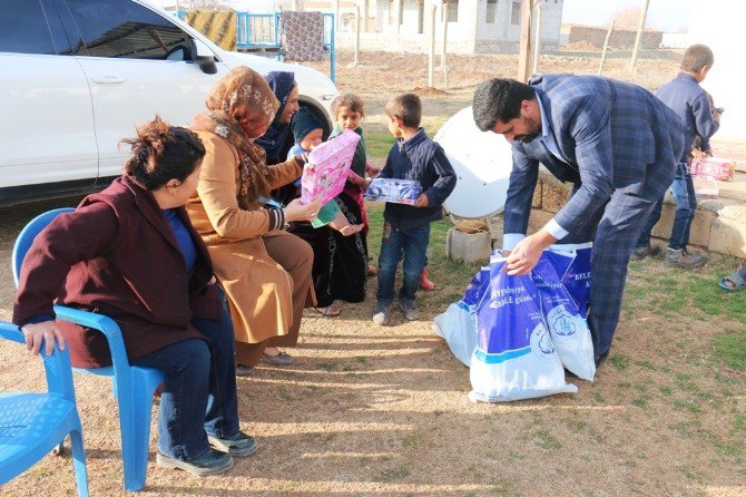 Akçakale Belediyesi Engelli Aileleri Mutlu Etmeye Devam Ediyor