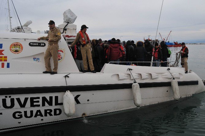 Çanakkale’de 46 Mülteci Yakalandı