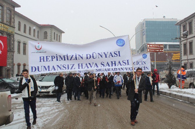 Erzurum Sigarayı Bırakmak İçin Yürüdü