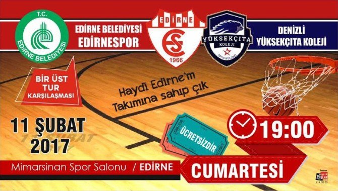 Başkan Gürkan’dan, Edirne Halkına Maç Daveti