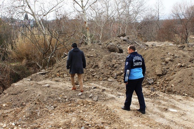 Hatay’da Kaçak Moloz Ve Hafriyat Denetimleri