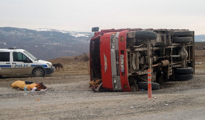 Tosya Trafik Kazası 1 Kişi Yaralandı