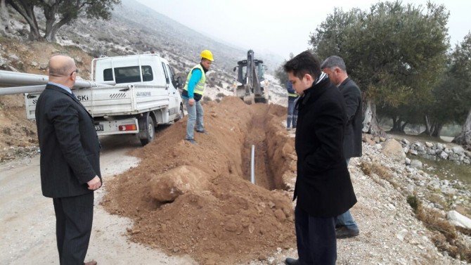 Hıdırağa’ya Yeni İçme Suyu Hattı Döşeniyor