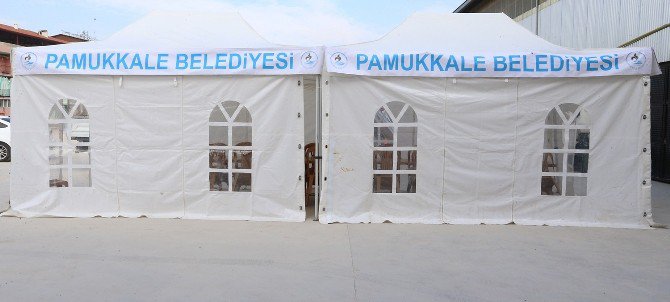 Pamukkale Belediyesi Vatandaşların Acısını Paylaşıyor