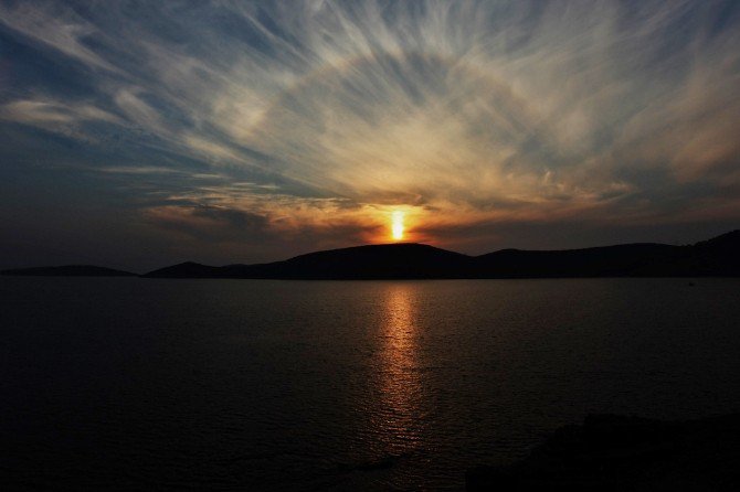 Bodrum’da Parheli Büyüsü