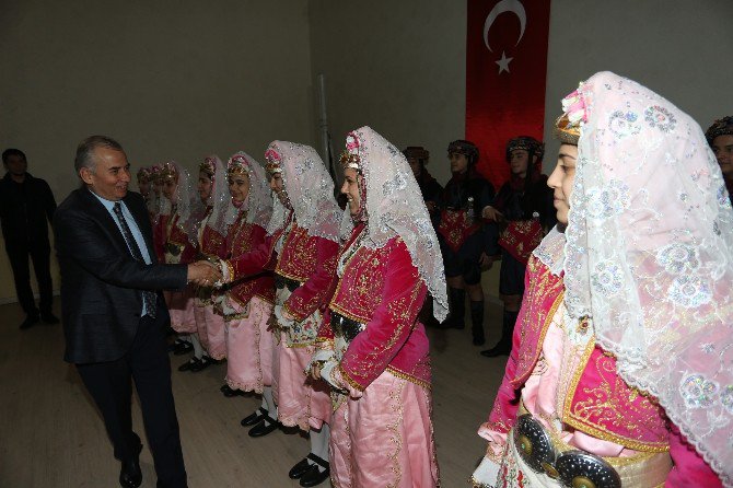 Başkan Zolan’dan Halk Oyunları Topluluğuna Sürpriz Ziyaret