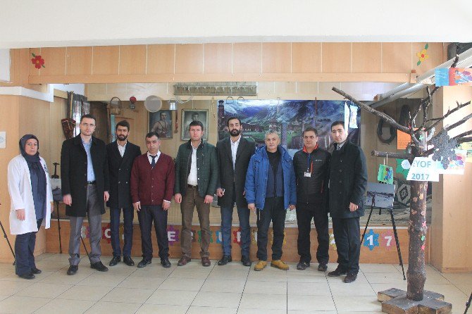 Erzurum Gençlik Platformu’ndan 50. Yıl Ortaokulu’na Ziyaret