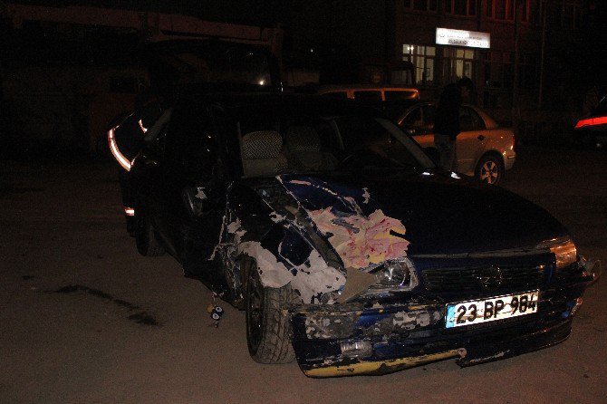 Elazığ’da Trafik Kazası: 1 Yaralı