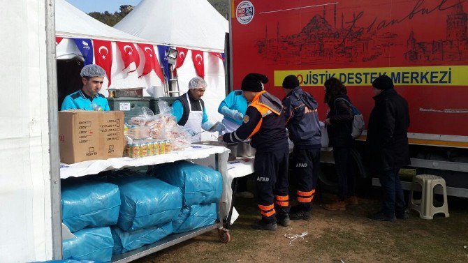 İbb’den Çanakkaleli Depremzedelere Yardım Eli