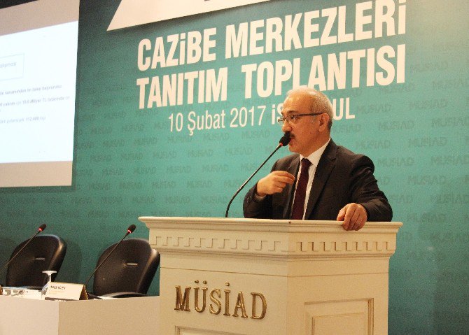 Bakan Elvan Müsiad’ta Cazibe Merkezleri Programını Anlattı