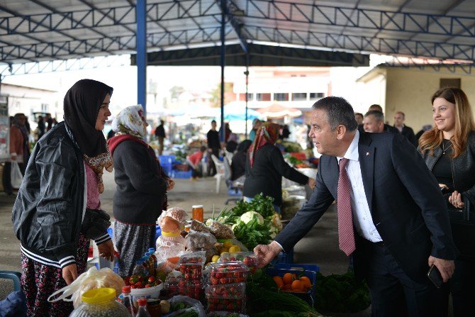 Başkan Böcek, Çakırlar Ve Bahtılı’yı Gezdi