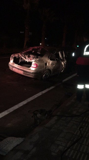 Bozyazı’da Trafik Kazası; 3 Yaralı