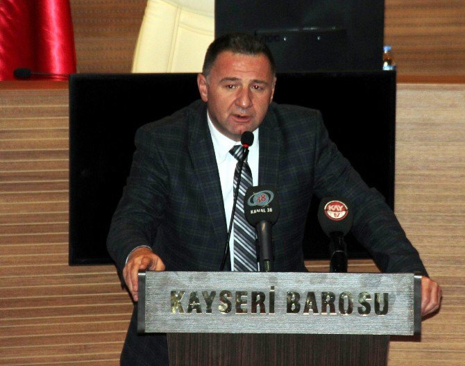 Kayseri Adliyesi’nde ’Temel Hak Ve Özgürlüklerde Bireysel Başvuru Yolları’ Anlatıldı