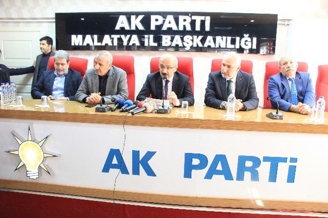 Bakan Elvan Ak Parti Malatya Teşkilatını Ziyaret Etti