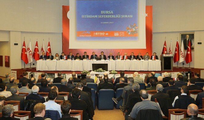 Bursa’da Hedef 80 Bin İstihdam