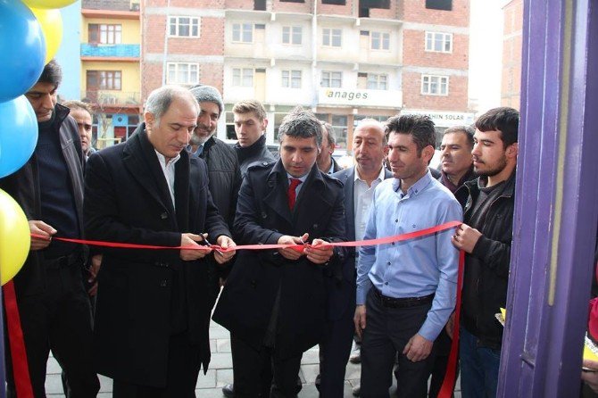 Efkan Ala Oltu’da İşyeri Açılışına Katıldı