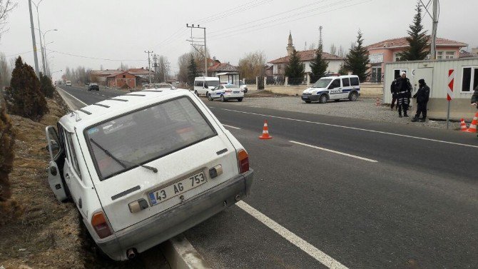 Kütahya’da Otomobilin Çarptığı Polis Memuru Ağır Yaralandı