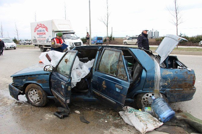 Samsun’da Trafik Kazası: 1 Ölü, 1 Yaralı