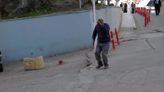 Damdan Düşen Hurdacı Hastaneye Koşarak Geldi