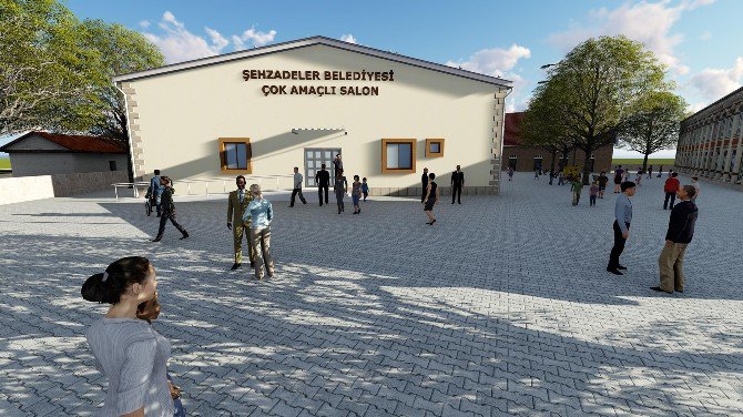 Şehzadeler’e 2 Adet Yeni Çok Amaçlı Salon Geliyor