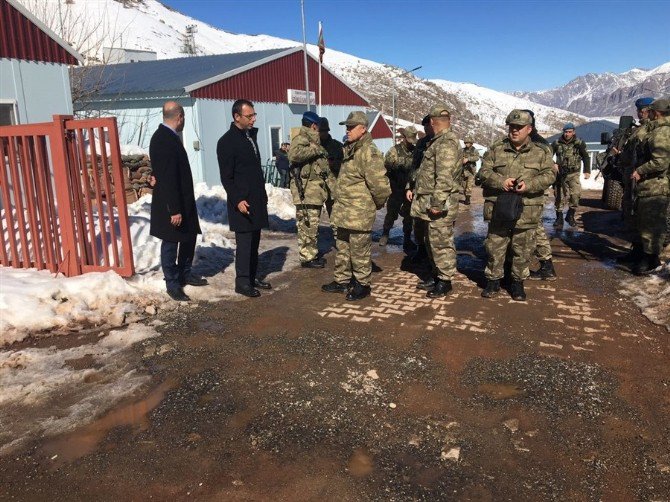 Korgeneral Çetin’den Üzümlü Sınır Kapısına Ziyaret