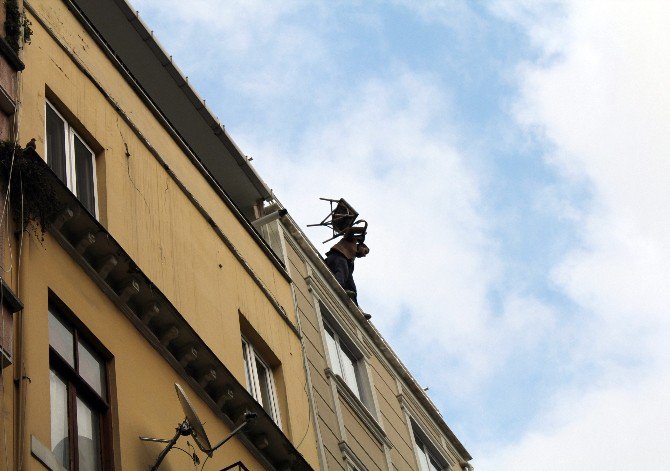 Taksim’de Korku Dolu Anlar