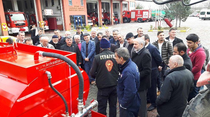 Köylülere Yangına İlk Müdahale Eğitimi