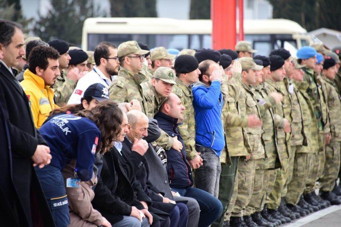 Fırat Kalkanı Harekatı Şehitleri Memleketlerine Uğurlandı