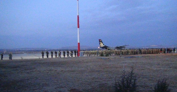 El Bab Şehidi Teğmen Yayla’nın Cenazesi Memleketine Uğurlandı