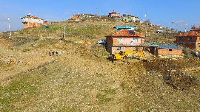 İmara Yeni Açılan Bölgeye Altyapı Çalışması