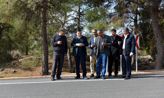 Kepez Belediyesi’nden Tarihi Kındıra Yolu’na Ömürlük Asfalt