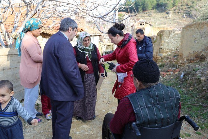 Burhaniye’de Belediye Engelli Vatandaşı Sevindirdi