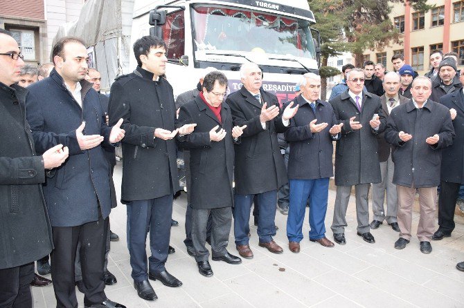 Reşadiye’den Halep’e Yardım