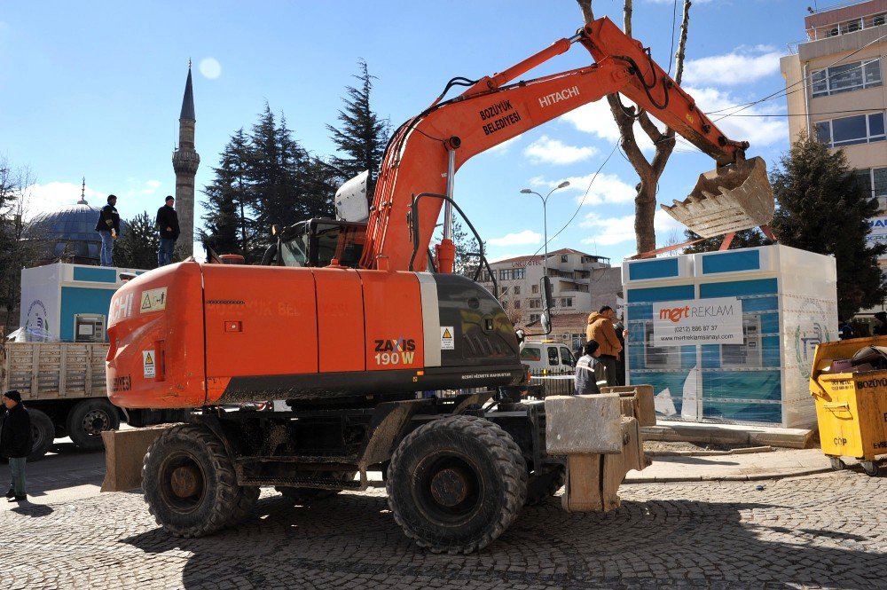 Toplu Atm’ler Şelaleli Park Alanına Yerleştirildi