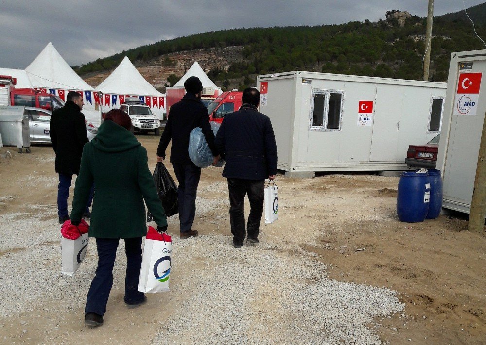 Gestaş’tan Depremzedelere Giyim Yardımı