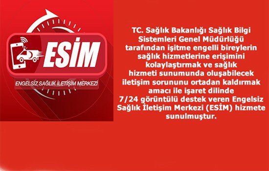 Sağlık Bakanlığının Esim Ugulaması Basına Tanıtıldı