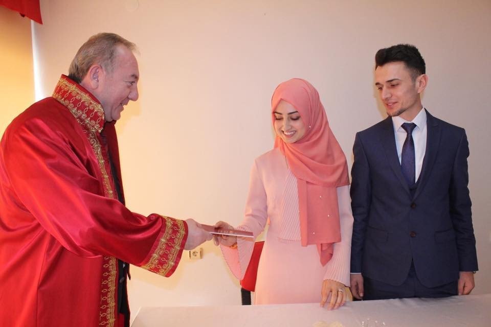 Başkan Şahiner, Sevgililer Gününde Nikah Kıydı