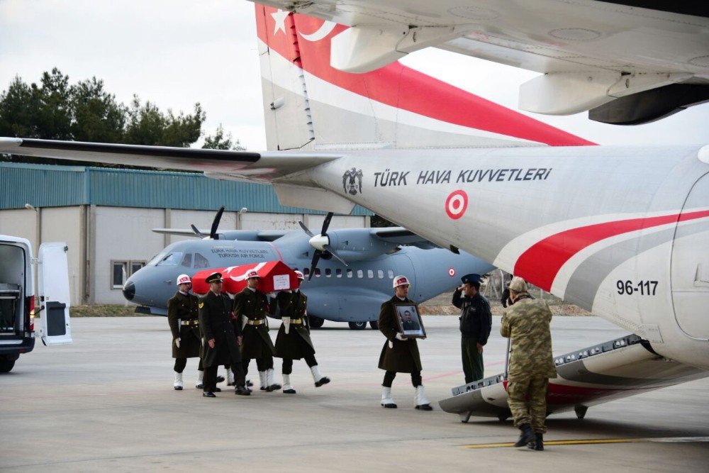 El Bab Şehidi Kocaeli’ye Uğurlandı