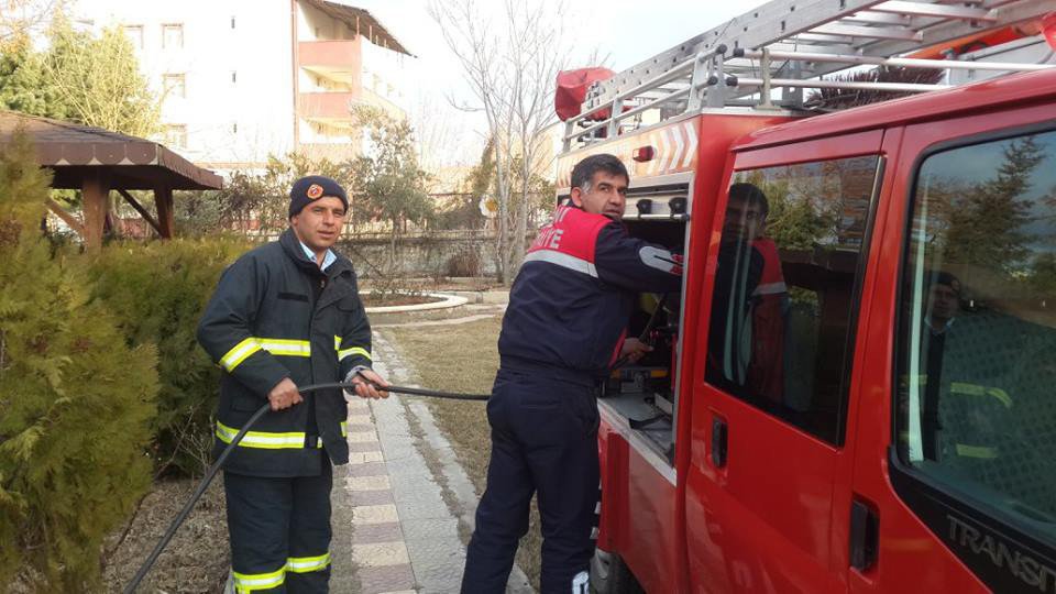 Baca Yangını Paniğe Neden Oldu