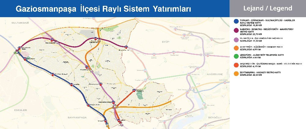 Gaziosmanpaşa Ulaşımın Merkezi Oluyor